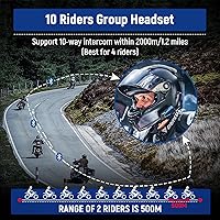 LEXIN B4FM Motorcycle Bluetooth Headset — image 2