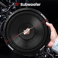 Lanzar MAXP154D 15-inch Car Subwoofer — image 2