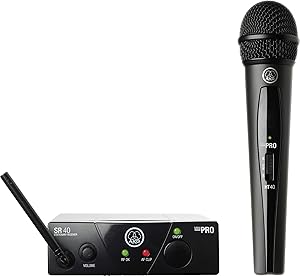 AKG WMS40MINI Vocal Set BD US25A Wireless Microphone System Review