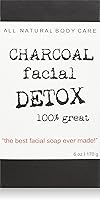 Destiny Boutique Charcoal Facial Soap Detox, 6oz (Pack of 2) — image 1