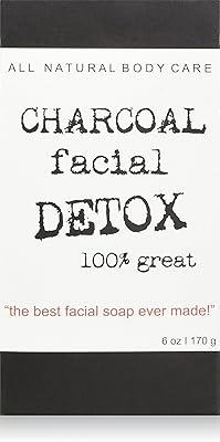 Destiny Boutique Charcoal Facial Soap Detox, 6oz (Pack of 2)