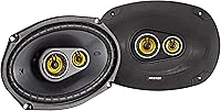 Kicker CS Series 6x9 Inch Car Audio Coaxial Speaker Pair — image 1