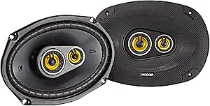 Kicker CS Series 6x9 Inch Car Audio Coaxial Speaker Pair Review