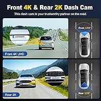 Lgueati DC01 4K+2K Dual Dash Cam — image 3