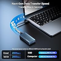 ACASIS TBU405 Pro 40Gbps M.2 NVMe SSD Enclosure with Cooling Fan — image 4