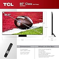 TCL 85-Inch QM8 QLED 4K Smart Mini LED TV — image 2