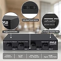 Pyle PLSHVC412 4-Channel Stereo Speaker Selector — image 4