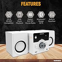 Magnavox MM442 3-Piece CD Shelf System — image 2