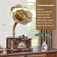 HZLSBL Vintage Gramophone with Bluetooth Output — image 4