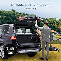 AODIOU 120-inch Outdoor Projector Screen with Stand — image 3