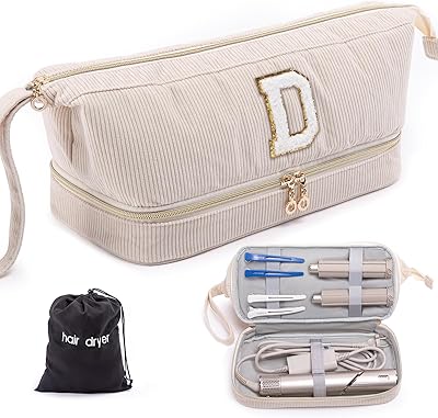 Initial Personalized Hair Dryer Case