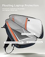 Tolaccea Travel Backpack 35-45L Expandable for 15.6″ Laptop — image 3