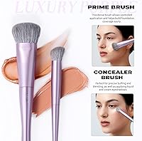 Jessup Luxury Purple 5-Piece Face Brush Set — image 3