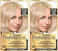 L'Oreal Paris Superior Preference Hair Color 9.5A Lightest Ash Blonde — image 1
