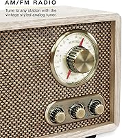 Victrola Willow Retro Wood Bluetooth Radio — image 4