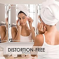 Houseables 3-Way Trifold Mirror, 31″L x 21″W — image 5