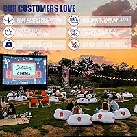 CZGBRO 16FT Inflatable Projector Screen — image 3