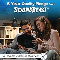 SoundBeast Retro Wooden Turntable TT24 — image 6