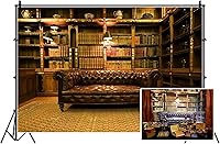 Leyiyi 8x6ft Photography Background Vintage Study Backdrop — image 1