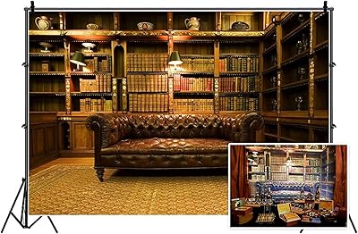Leyiyi 8x6ft Photography Background Vintage Study Backdrop