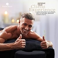 London Linens Extra Thick 3 Piece Massage Table Sheets Set - Lilac — image 8