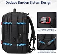 DUSLANG 50L Travel Laptop Backpack — image 6