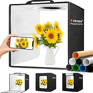 DUCLUS Light Box Photo Studio 12″x12″