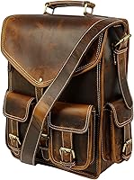 KomalC Leather Backpack Rucksack for Men and Women — image 6