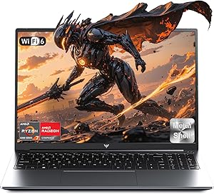 KAIGERR RX16 2025 Gaming Laptop, AMD Ryzen 7 7735HS, 16GB DDR5, 512GB SSD, 16″ FHD Review