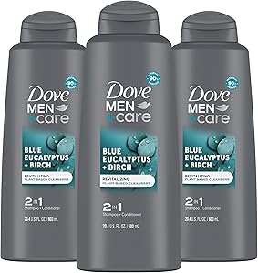 Dove Men+Care 2-in-1 Shampoo & Conditioner Eucalyptus + Birch 20.4 oz Review