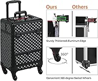 Topeakmart Professional Rolling Makeup Case — image 6