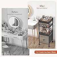 SOLIMINTR Makeup Organizer with Drawer — image 4