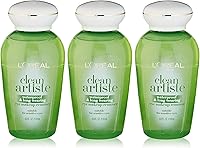 L'Oreal Paris Clean Artiste Waterproof & Long Wearing Eye Makeup Remover 4 oz (Pack of 3) — image 1