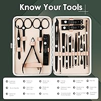 Beauté Secrets 18-Piece Manicure Pedicure Kit — image 2