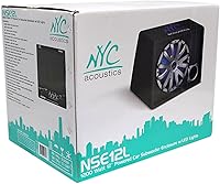 Rockville NYC Acoustics NSE12L 1200W Powered Car Subwoofer — image 7