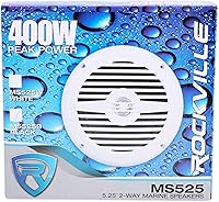 Rockville MS525B Marine Boat Speakers — image 6