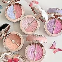 Flower Knows Butterfly Cloud Collar Rouge Box Highlighting & Blush Duo, 01 Rouge Snow — image 6