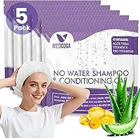 Medcosa No Rinse Shampoo Caps - 5-Pack — image 1