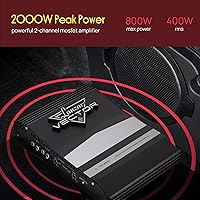 Lanzar VCT2010 2-Channel 800W MOSFET Amplifier — image 2