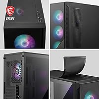 MSI MAG Forge 321R Airflow Gaming PC Case — image 9
