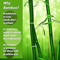Leafy Boo Bamboo Gloves for Eczema, Kids Age 4-6 — image 2