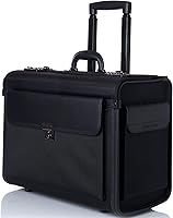 Alpine Swiss Rolling 17″ Laptop Briefcase on Wheels — image 1