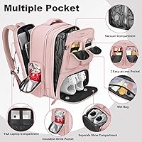 Taygeer Vacuum Backpack 17-inch Laptop Compression Travel Backpack — image 4