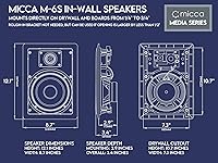 Micca M-6S 2-Way In-Wall Speaker — image 6