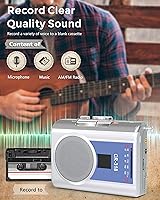 Gracioso Portable Cassette Recorder Player — image 4