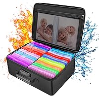 ENGPOW Fireproof Photo Storage Box with Lock — image 9