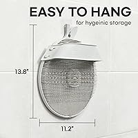 BOSS DADY Larger Foot Scrubber - Foot Cleaner & Massager (Black) — image 7