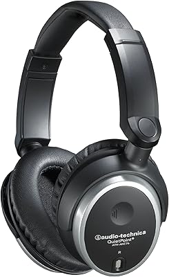 Audio-Technica ATH-ANC7B QuietPoint Active Noise Cancelling Headphones
