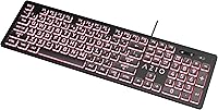 Azio KB512 Large Print Keyboard — image 4