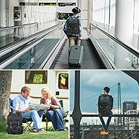 BJIAX Vintage Laptop Backpack 30L — image 7